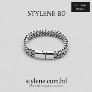 Phoenix Titanium Double Link Bracelet for men 12mm TINGN Men Stainless Steel