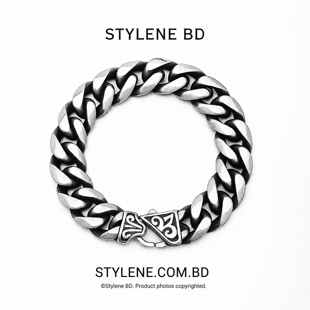 Titanium polished Braclet